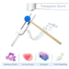 9PCS Tuning Fork Set,Tuning Forks Chakra for Healing Meditation Yoga Relaxation Instrument with Wooden Stand 5