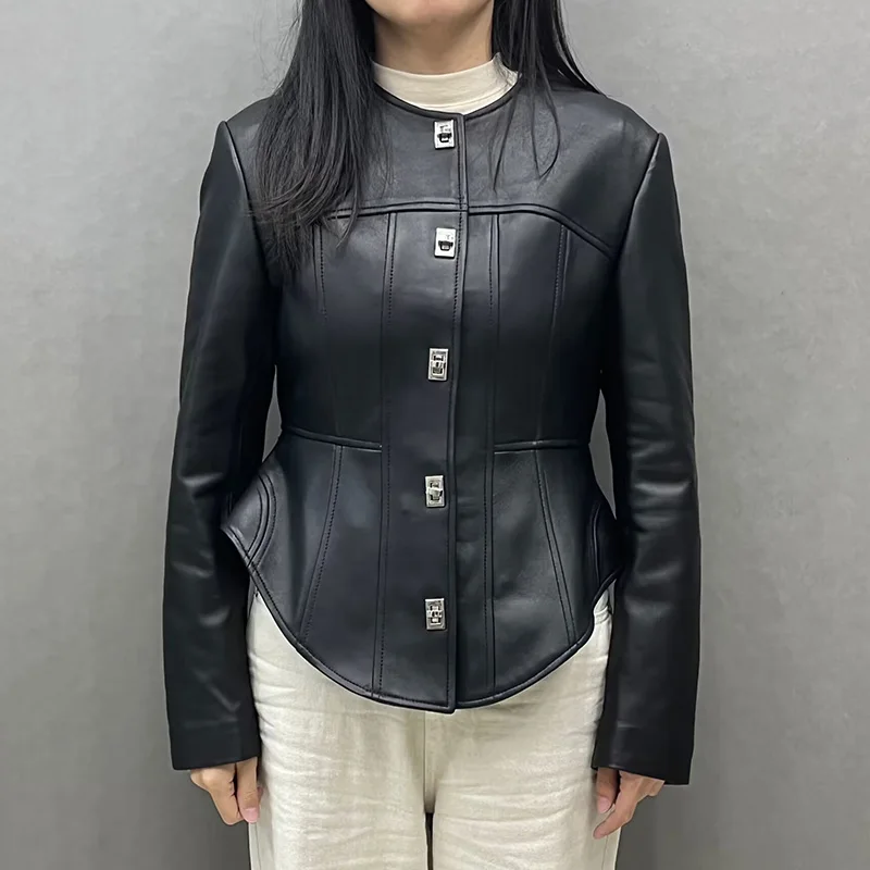 Basque leather jacket Clearance
