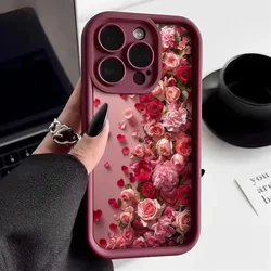 Floral Rose Design Phone Case for Huawei Honor - Elegant Protective Cover (S25215)