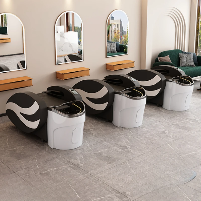 

Электрический современный стул для шампуня, Роскошный Многофункциональный стул для красоты, фотостудия, мебель для парикмахерской HD50SC