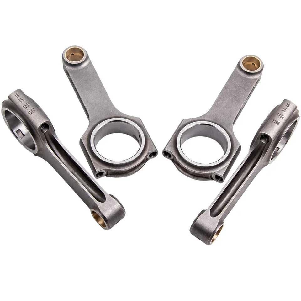 Jeu De 4 Bielles (Con Rods) Pour Mitsubishi Lancer Evo 4 à 9 4G63 - MaXpeedingrods, Acier 4340 Forgé