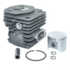 Big Bore Nikasil 47mm Cylinder Piston Ring Pin Circlip Kit For Husqvarna 357 359 357 XP EPA Chainsaw 537 15 73 02 / 537 15 73-02 4