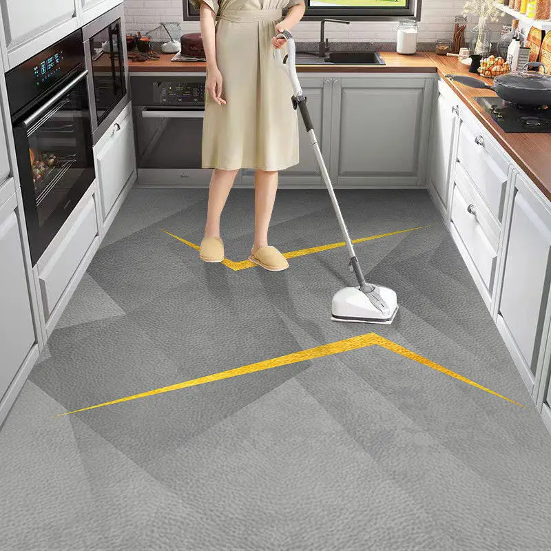 Oil Proof MAT FOR KITCHEN Leatherwear Kitchen Carpet Waterproof Non