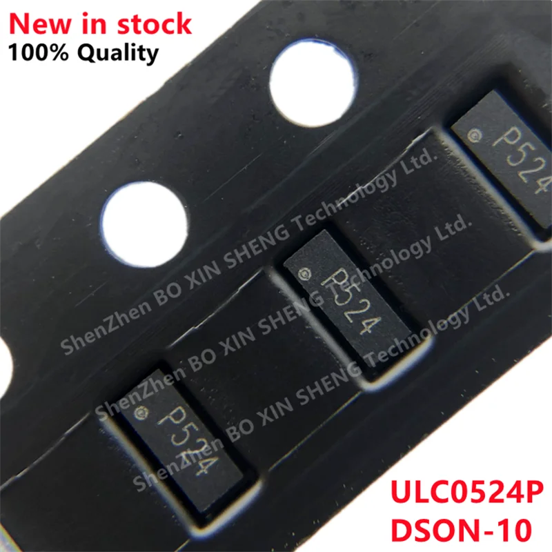 

50PCS ULC0524P Marking P524 DSON-10 SMD ESD electrostatic protection diode