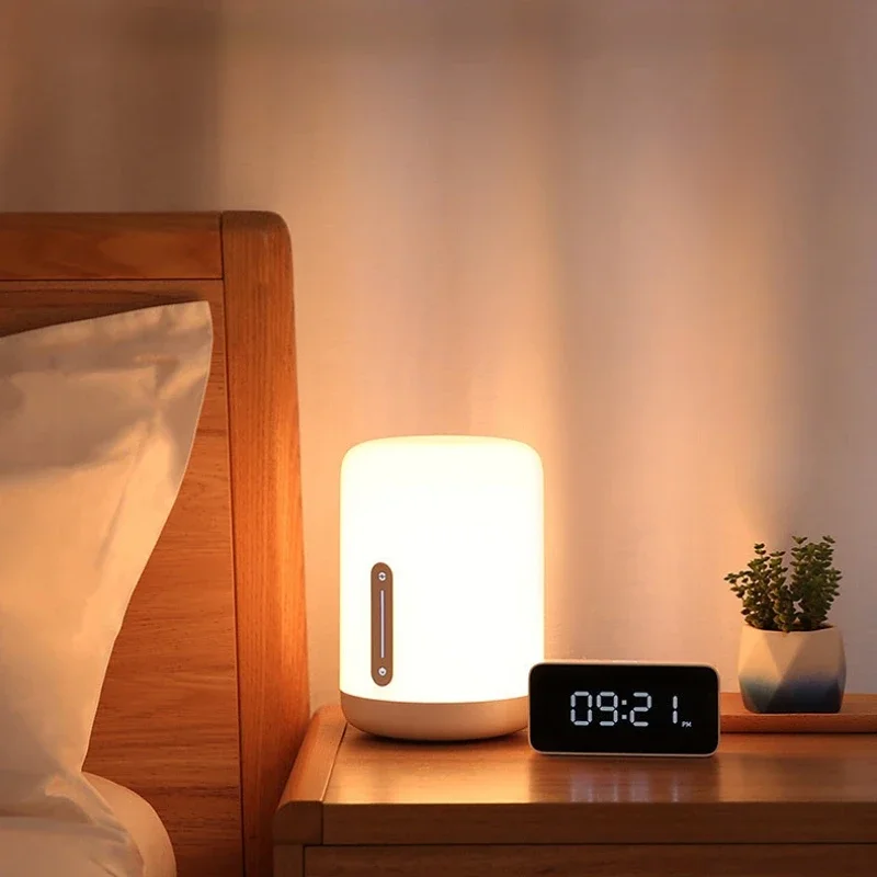

Original Xiaomi Mijia Bedside Lamp 2 WiFi Connection Touch Panel APP Control Works with Apple HomeKit Siri