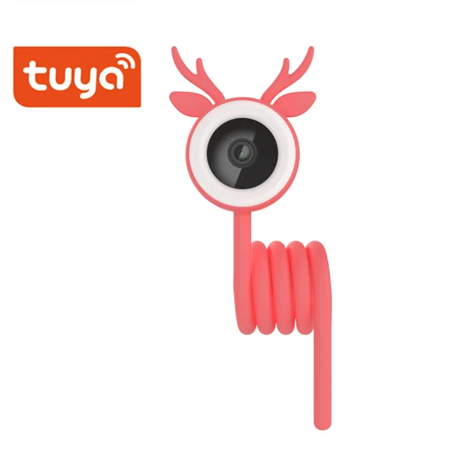 4MP 1440P Tuya APP Remote Control WIFI IP Camera Temperature Monitoring  Feeding Plan Intercom Baby Camera 4