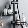 Bathroom Faucet Storage Rack Shower Soap Holder Bathroom Organization Shower Shelves Bathroom Accessories 1