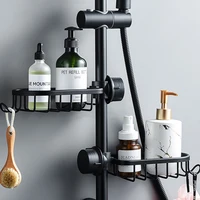 Bathroom Faucet Storage Rack Shower Soap Holder Bathroom Organization Shower Shelves Bathroom Accessories 1