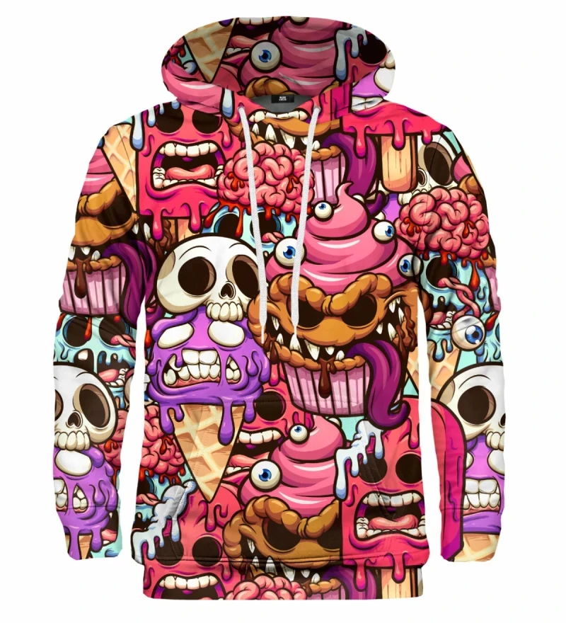 thumbnail image 1 of Sudadera con capucha para hombre, sudadera con estampado de helado en 3D, sudadera con capucha para hombre, sudadera con capucha divertida de gran tamaño con gráficos para primavera y otoño, jerséis d, 1 of 4