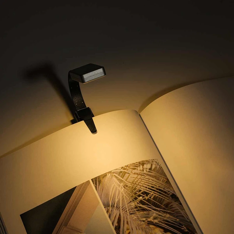 Rechargeable E-Book Led Light For Kindle Paper Usb Reading Lamp Book Light Lamp Clip For Travel Bedroom Book Reader 3Model