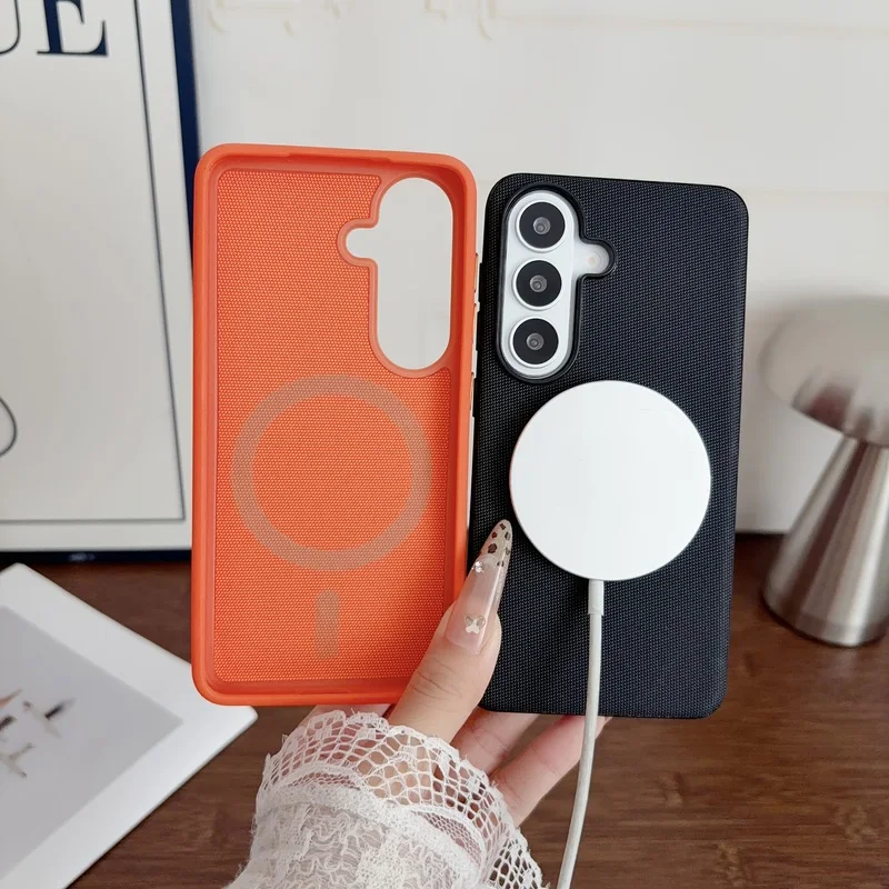 Premium Woven Magnetic Case