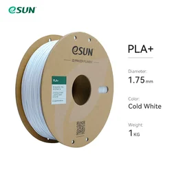 Premium PLA+ 3D Printer Filament - 1KG Spool (Cold White)
