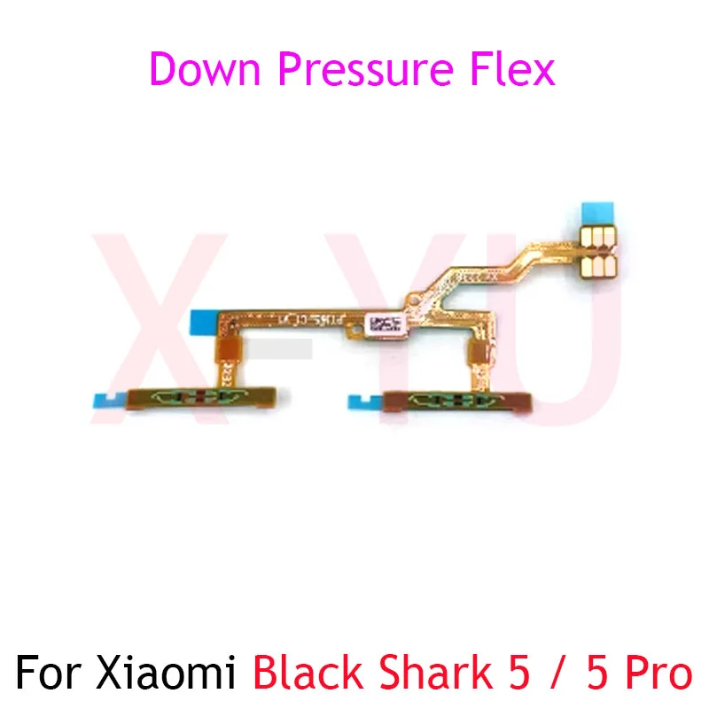 Per Xiaomi Black Shark 5 / 5 Pro Up Down Press Sensor Flex Cable Sensor Of Pressure Flex Ribbon Parts