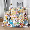 Happy Rocky And Foxy And Boxy Lankybox Soft Plush Blanket,Flannel Blanket Throw Blanket for Living Room Bedroom Bed Sofa Picnic 5