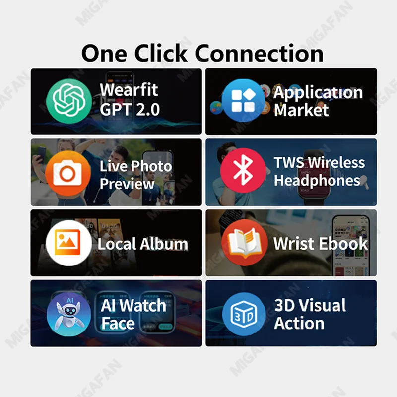 HK9 Ʈ 2 ƽ AMOLED Ʈ ġ , ChatGPT NFC ħ  ٹ,   ȭ,  Ʈġ 2024