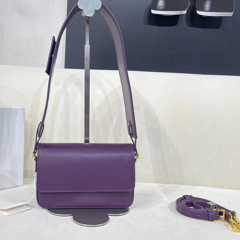 

2023 New Luxury Designer Women's Handbag PU Leather High Quality Small Square Shoulder Bag Messenger Housekeeper Bag