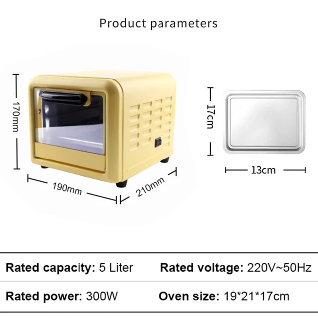 Multifunction Mini  Pizza Crepe Bakery Roast Oven Grill Breakfast Machine Cookies Cake Bread Maker Baking Toaster 4