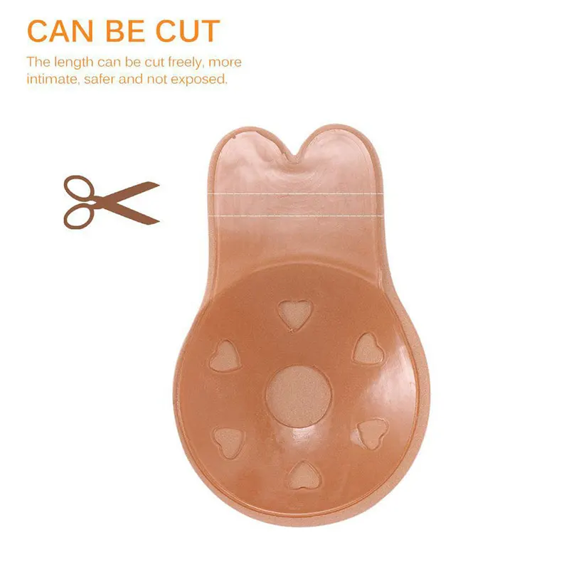 Sexy Underwear Women Sports Bra Women Breast Lifting Stickers Push Up Bras Silicone Invisible Chest Strapless Breast Rabbit Lift Up Tape Nipple Cover Bra Pads