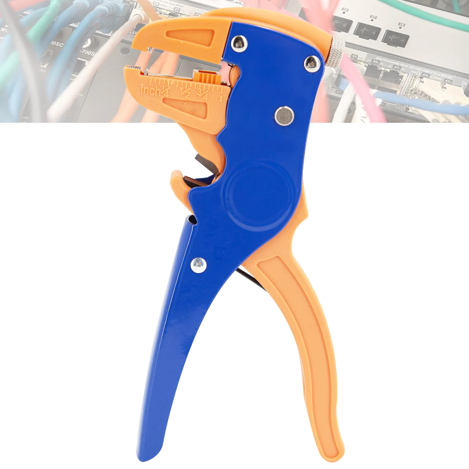 1PCAutomaticSelfAdjustingCableWireStripperCrimperStripping