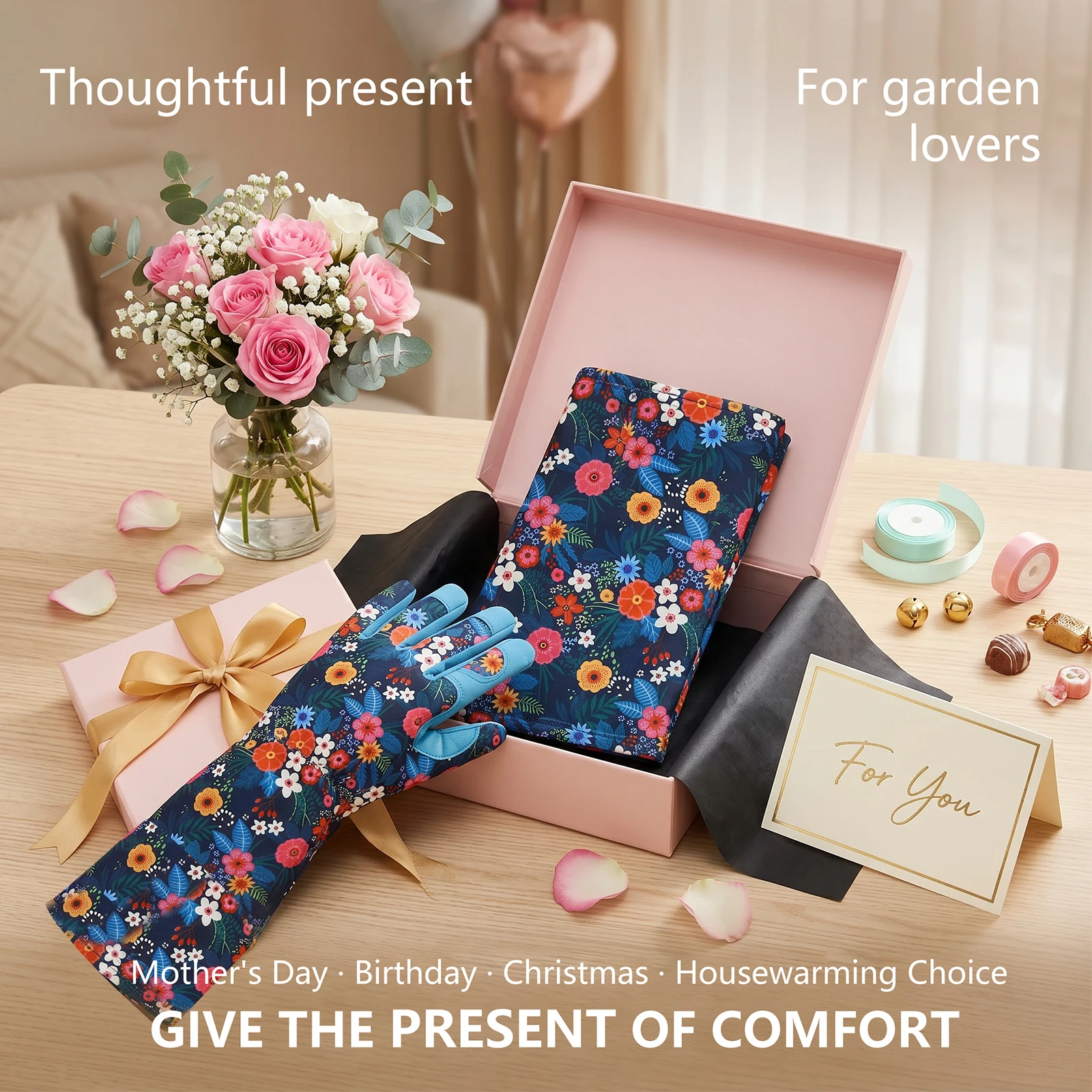 Enhanced Breathable Long Sleeve Gardening and Maintenance Gloves