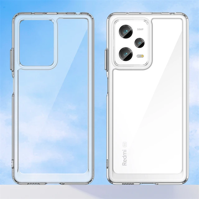 Funda trasera transparente para Xiaomi Redmi Note 11 Pro Plus, carcasa  transparente multicolor para Redmi Note 11 Pro Plus 11S 5G - AliExpress