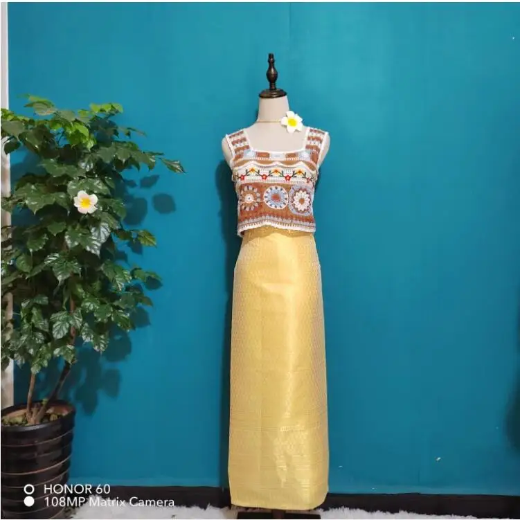 

New Summer Dai Tube Skirt Set Clothing Small Tank Top for Women