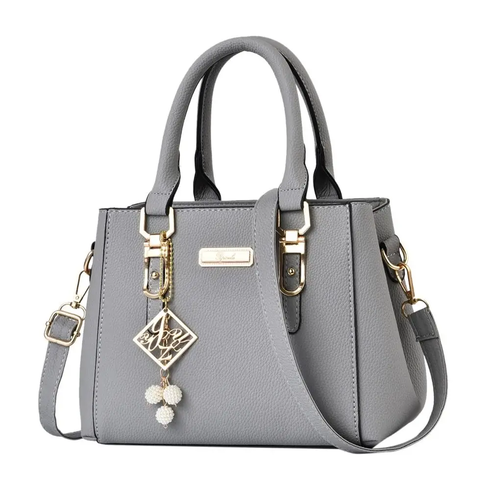Lafestin - Bolso De Hombro De Cuero Genuino Para Mujer Con C