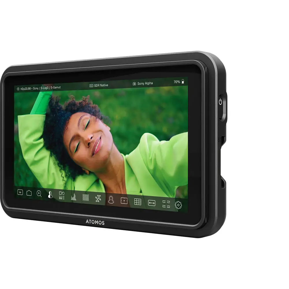 HDMI HDR Monitor Atomos Shinobi II 5.2" 1500nit HDMI 4K Cable-Compatible HD video input Atom HDR Display