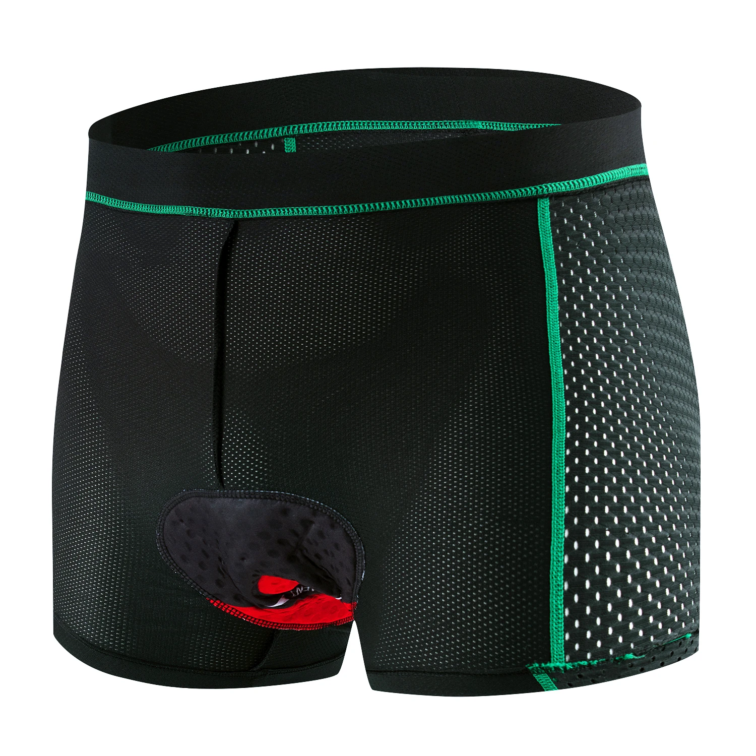 Cycling Shorts Men's Cycling Shorts Breathable Mesh Underwear Gel Pad Shockproof Bike Underpant