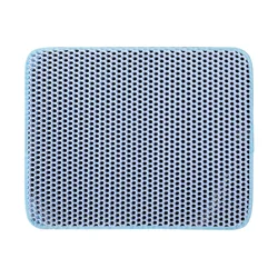 Premium Non-Slip Double Layer Waterproof Cat Litter Mat - Durable & Easy-to-Clean Pet Supplies - 5-60X90CM (Blue)