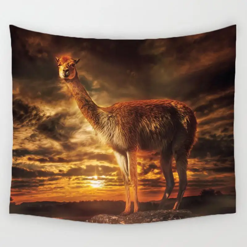 

No Drama Llama Tapestry Wall Hanging