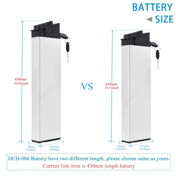 tooefft Folding Electric Bike Battery 48V 10.4Ah 14Ah for Lectric XP Shengmilo MX-21 MX-80 MX-01/MX01 ebike 5