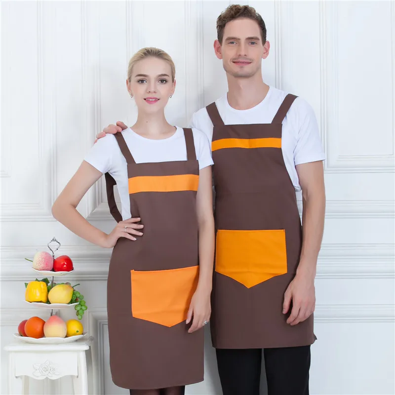Hotel Cafe Supermarket Store Apron Dining Home Kitchen Restaurant Waiter Apron Halter Strap