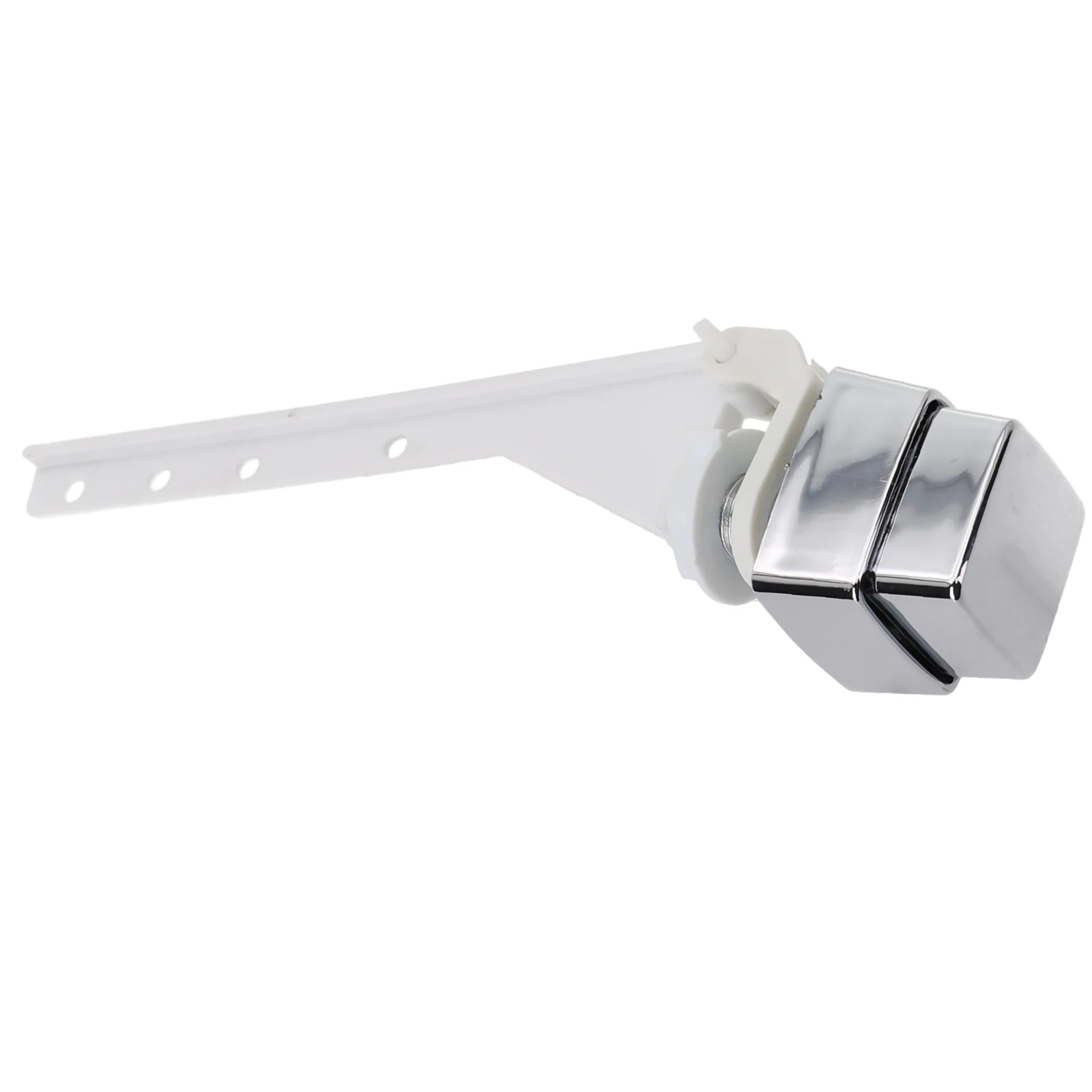 Toilet Flush Lever Handle Side Push Button Toilet Tank Handle Replacement Universal Flush Side Wrench Switch Square Button