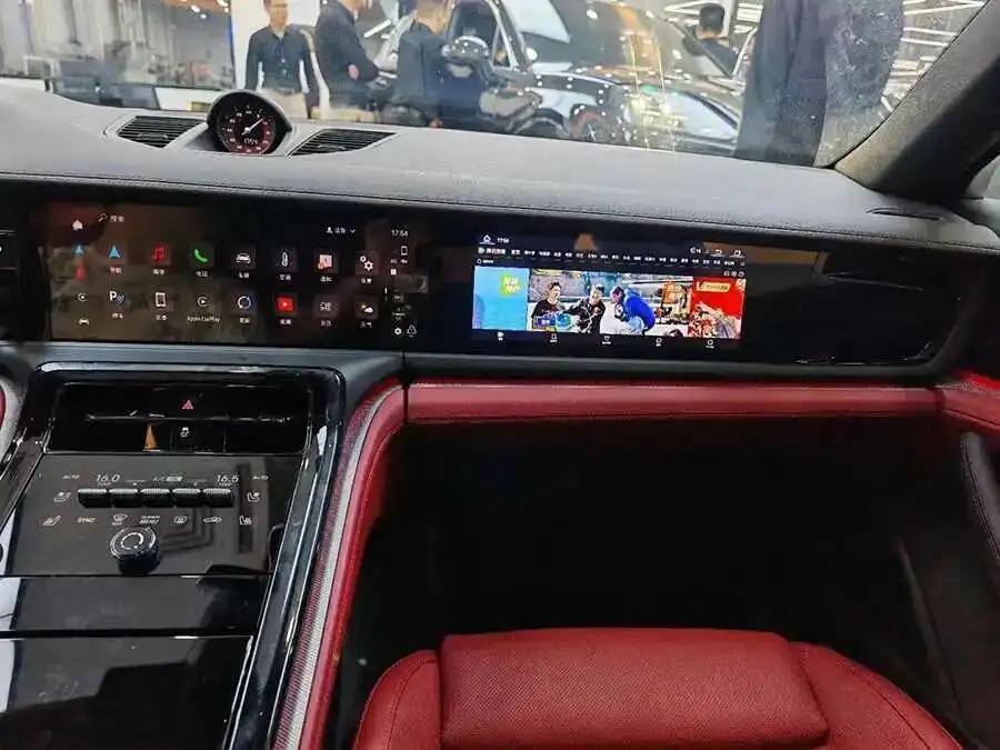 Carplay For Porsche Panamera 970 Upgraded Interactive Dual Screen 12.3 Inch + 11