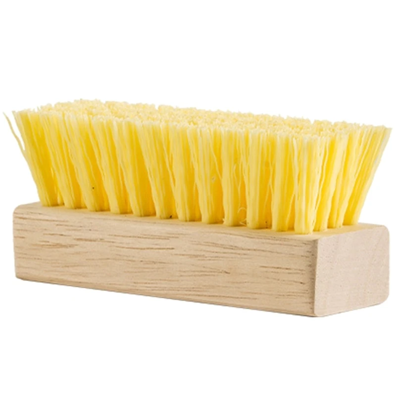 Soft Bristle Multifunctional Cleaning Brush Wooden Handle Shoe Cleaning Brush Laundry Brush Household Cleaning Tools 4