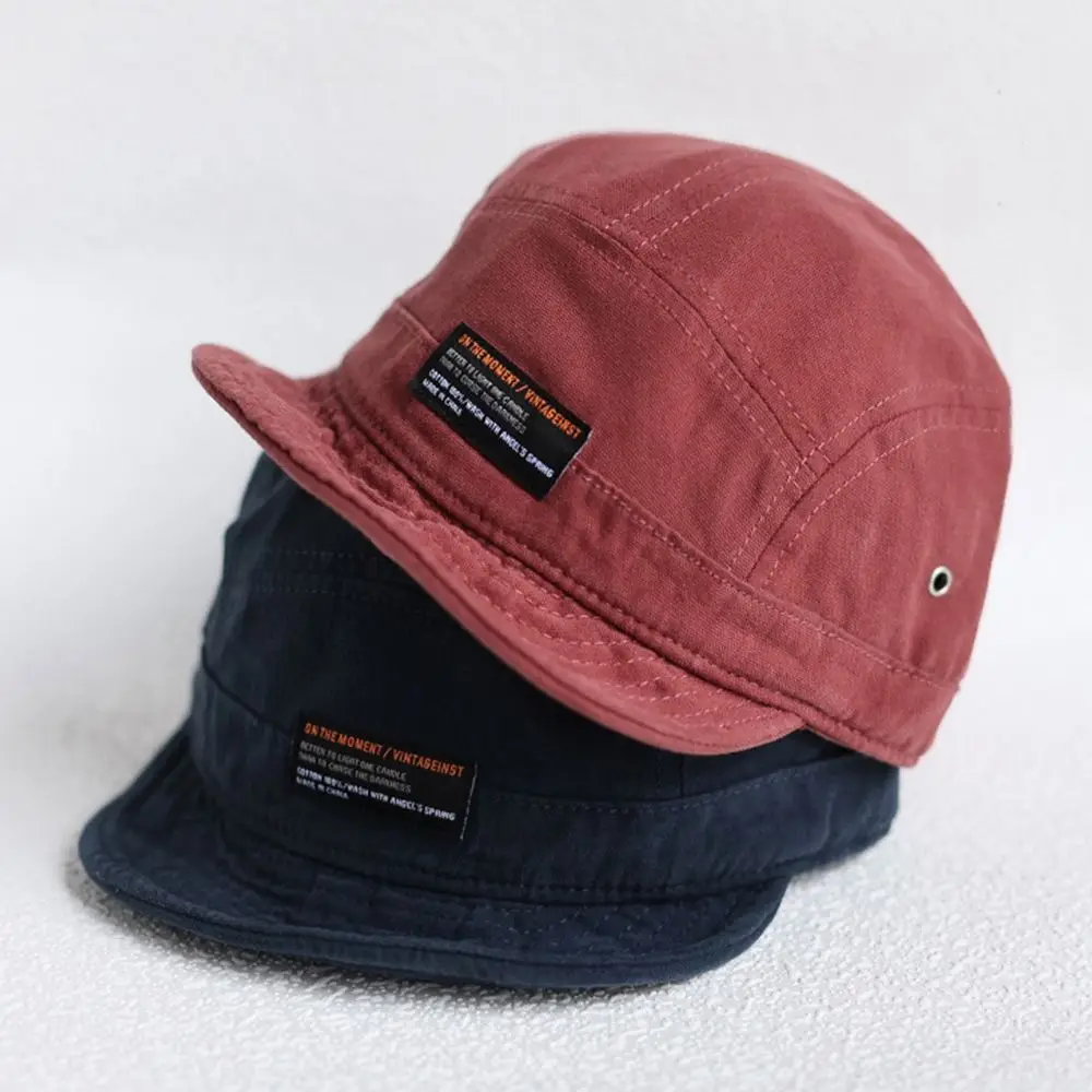 

Outdoor Adjustable Casual Retro Baseball Cap Sun Hat Short Brim Sport Cap