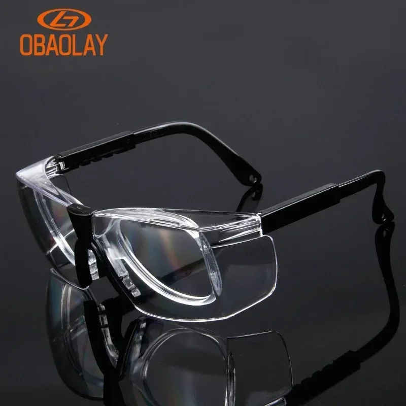 

OBAOLAY Cycling Sunglasses Plastic Protective Safety Glasses Manufactures Anti Scratch Safety Goggles Working Glass Sun Glasses