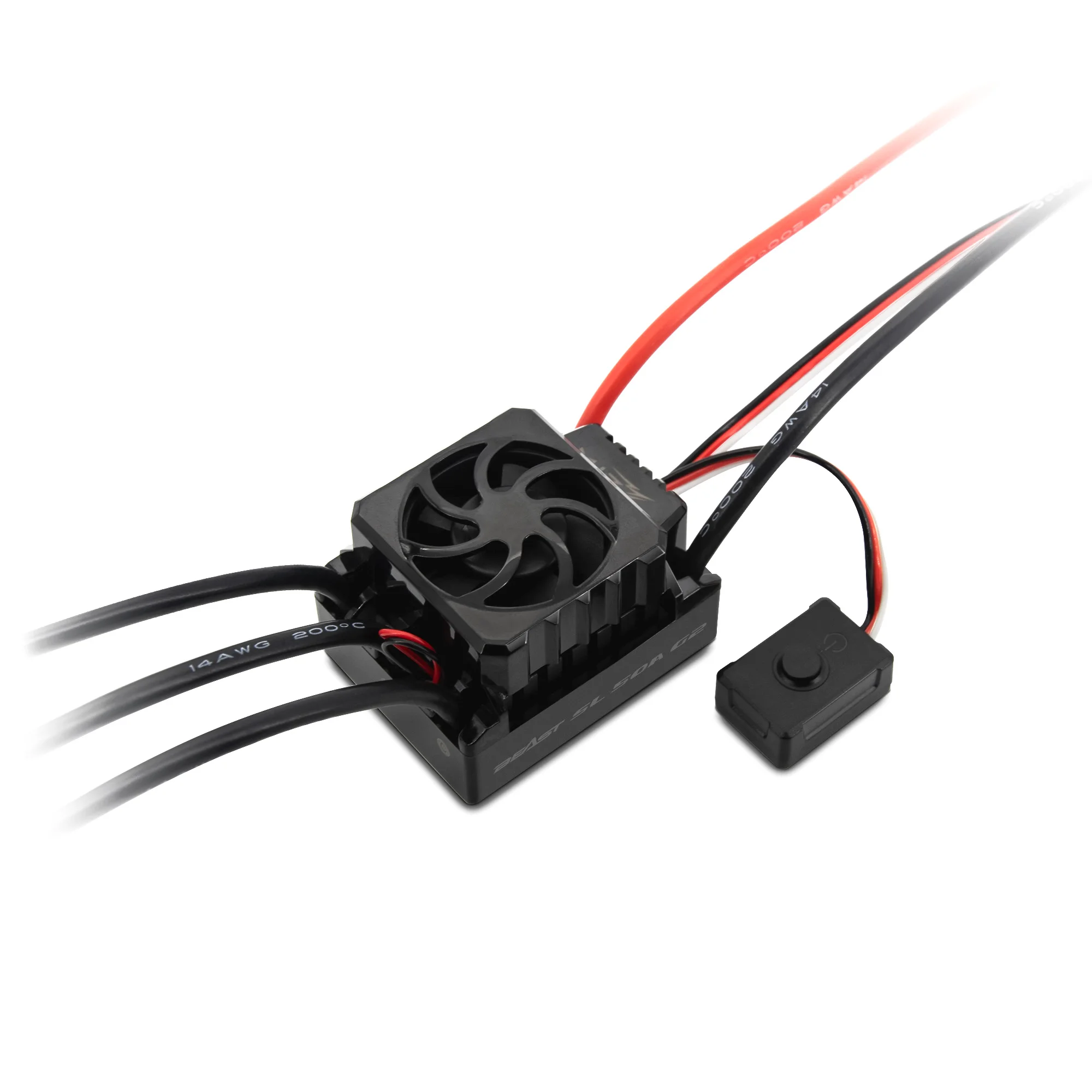 Il Più Nuovo Ztw 32-Bit Beast Sl 50A/60A Esc G2 Impermeabile 2-3S 6V/3A Bec 3650 Motore Brushless Combo Per 1/10 Rc Car Rtr Truck Buggy