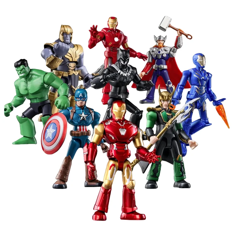 マーベル伝説アベンジャーズアイアンマンブロックレンガビルディング