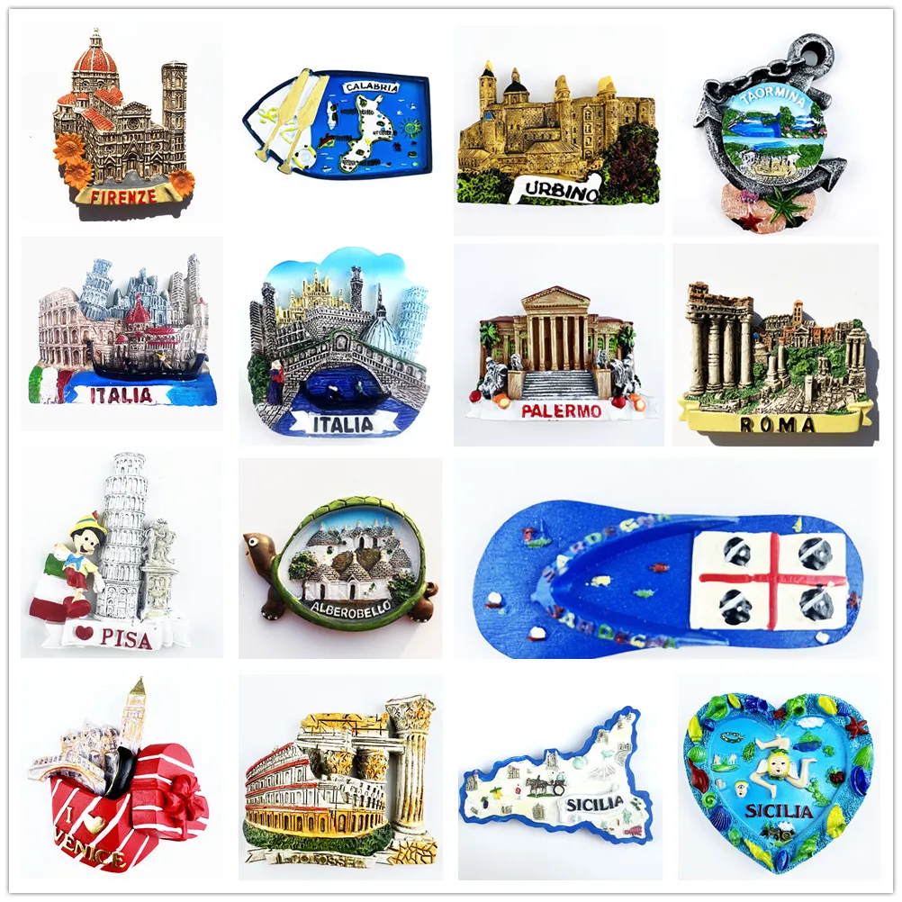 3d Fridge Travel Italy Italy Fridge Decor Italy 3d