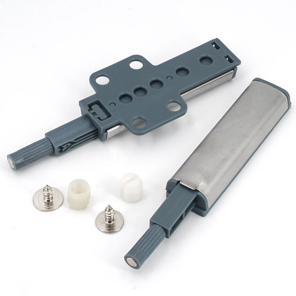 Magnetic Push Latch 10/5/2 Sets Touch Door Catch Push to Open Cabinet Damper er Hardware Stainless Steel magnetic cabinet catches door catches magnetic cabinet latches cabinet door latch