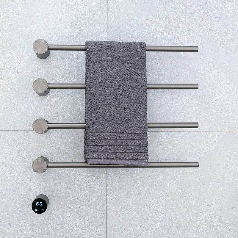 ออกแบบใหม่ 304 สแตนเลสสตีลไฟฟ้าเครื่องทําความร้อนผ้าเช็ดตัวห้องน้ําที่ดีที่สุดขาย Heated Rail ผ้าเช็ดตัวอุ่น 1