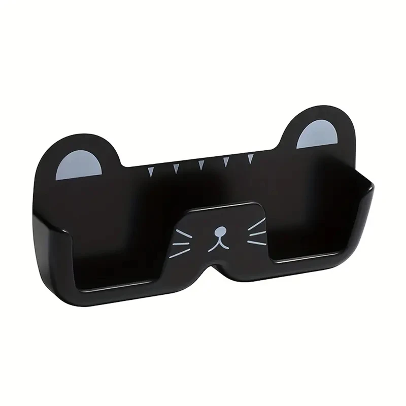 Description Picture 5 of itemSelf-adhesive Wall Mounted Glasses Storage Plastic Hangable Sunglass Show Stand Shelf For Home Storage Dispay Rack