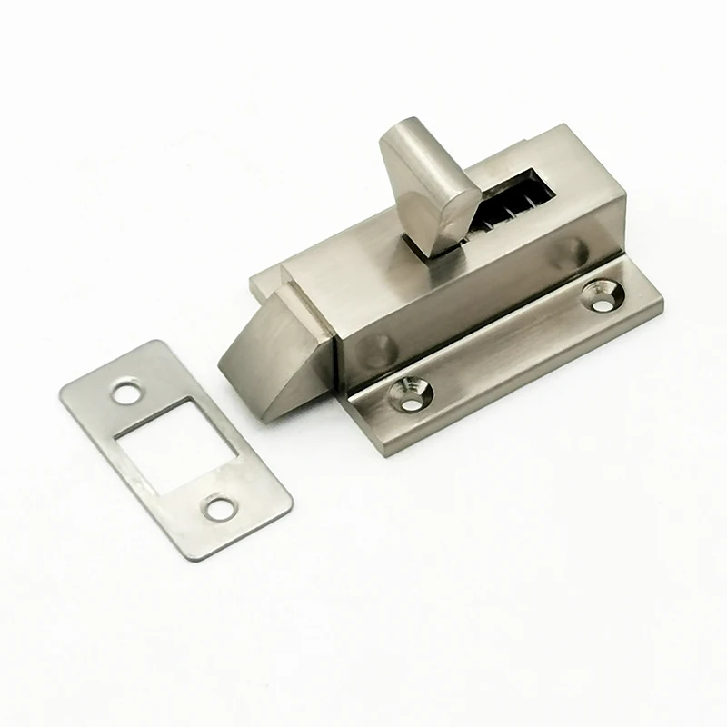 Zinc Alloy Press-Type Automatic Equipment Door Lock Impact-Type Door Lock Push-In Locks Latch Pull To Open