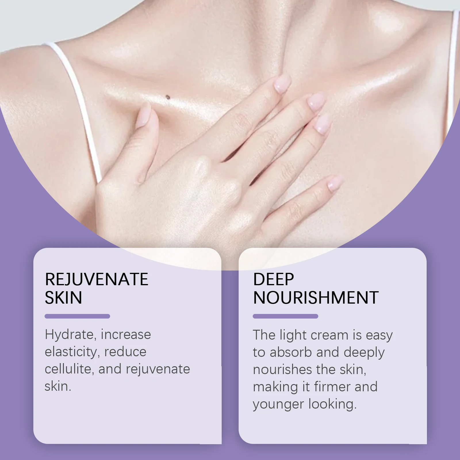 Polypeptide Body Cream Firming Lifting Fade Fine Lines Wrinkles Improve Sagging Skin Tightening Moisturizing Nourish Body Lotion 5