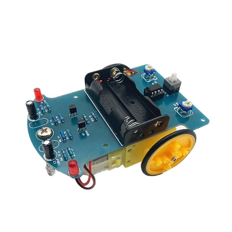Kit Robot Voiture Suiveur Ligne D2-1 LM339 Capteur Photosensible DIY