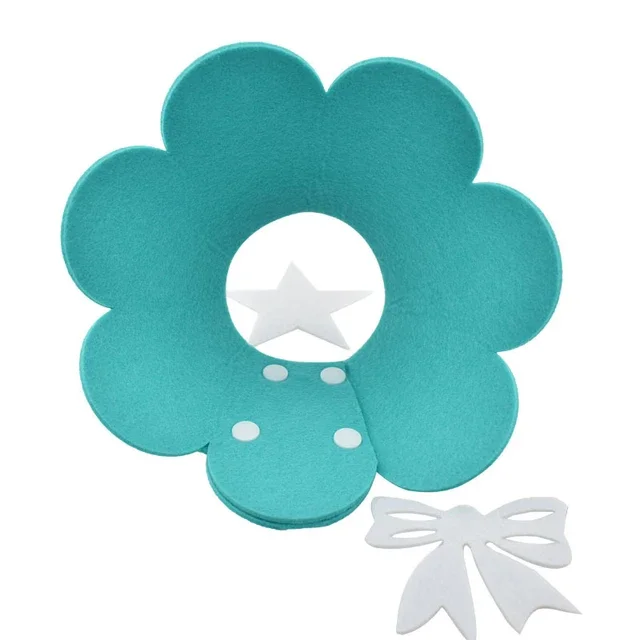 جديد أزهار لطيفة على شكل القط أطواق للكلاب قابل للتعديل الانتعاش الإليزابيثية الياقات جرو هريرة مكافحة لدغة شفاء الياقات الواقية