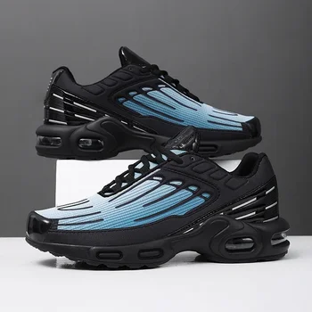 2024 New Spring Large Size Couple Air Cushion Sports Shoes Student Running Shoes Men Casual Trendy Sport Shoes Breathable 1