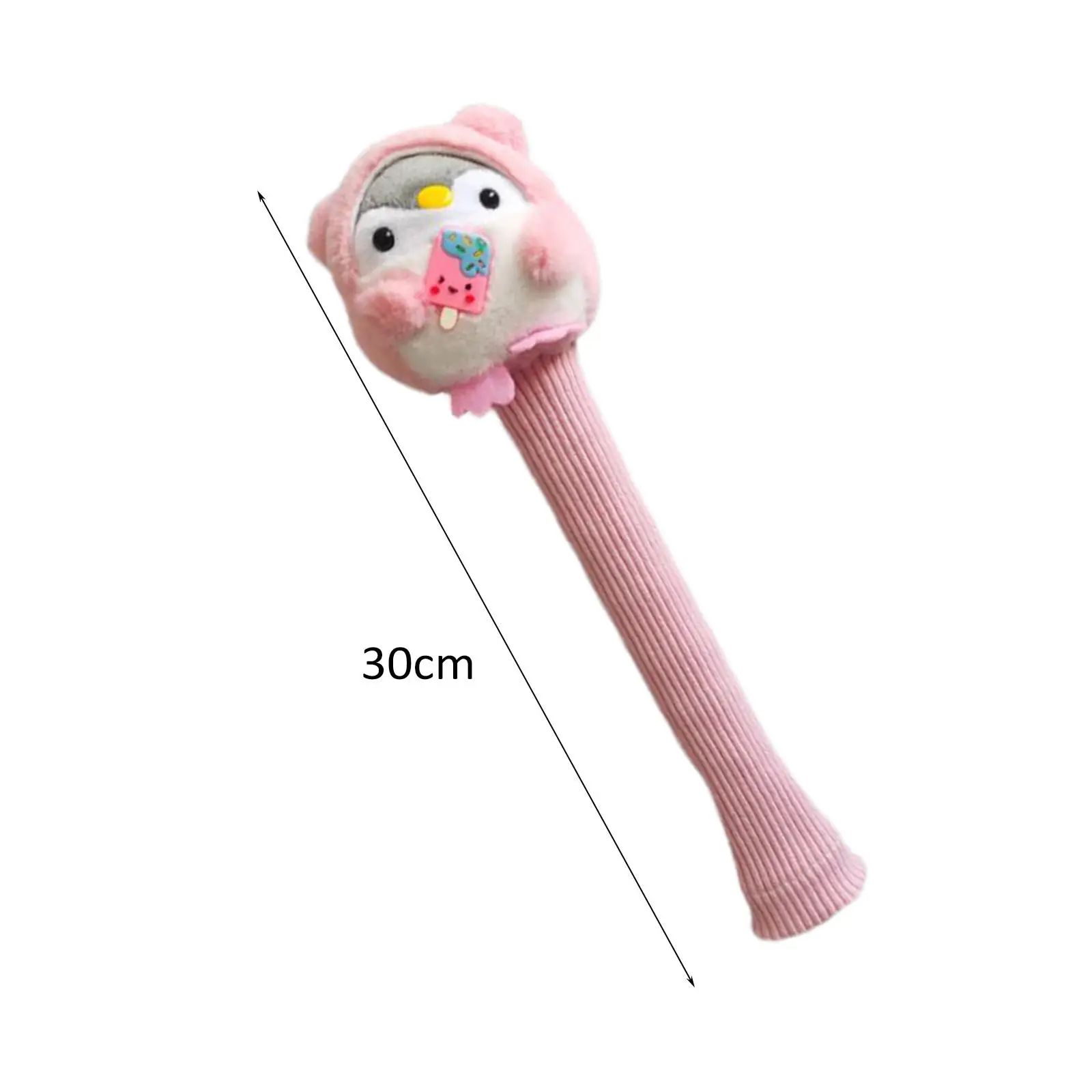 Badminton Racket Handle Cover Small Plush Doll Drawstring Badminton Overgrip